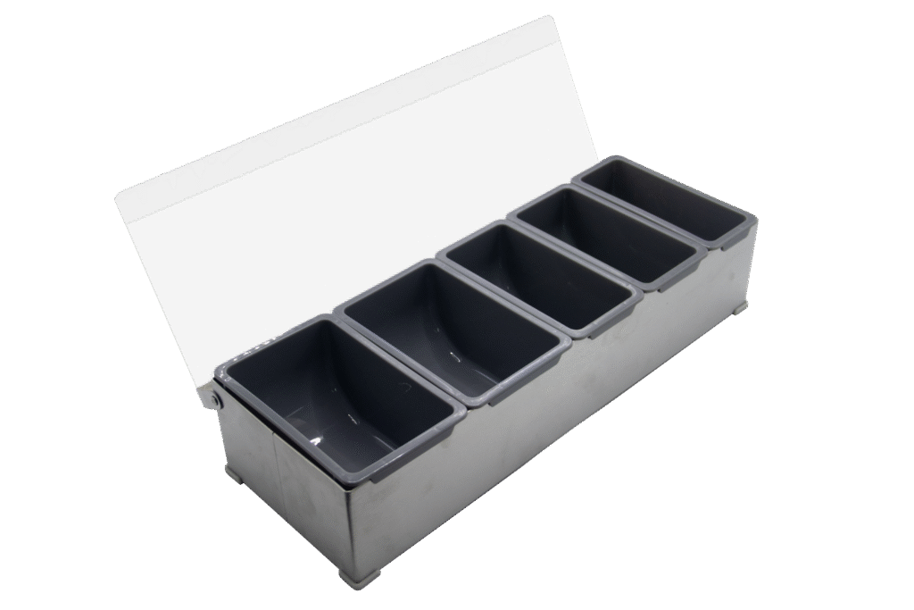 pizza topping station